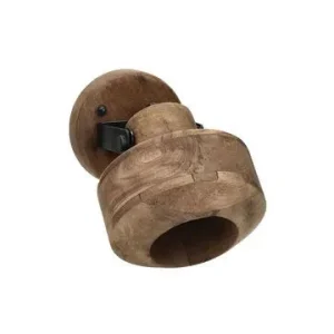 Étanche IP44 Applique en bois marron Siracusa Pomax - 22cm