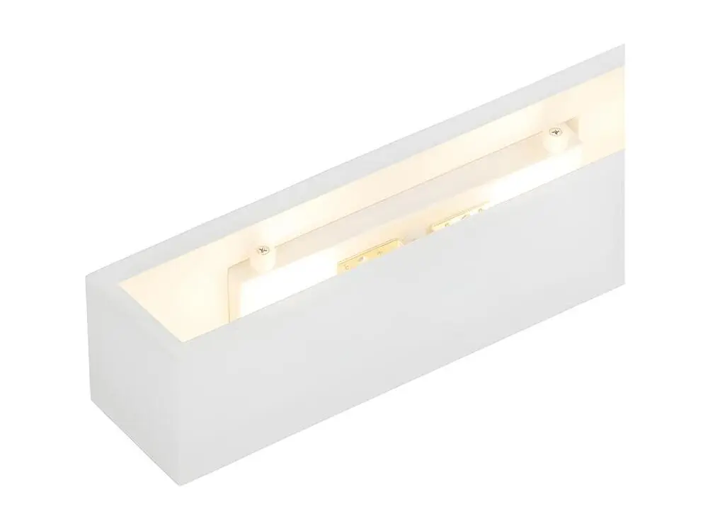Étanche IP44 Applique contemporain blanche 2 lumières - Tjada Novo