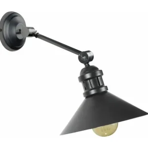 Étanche IP44 Applique métal anthracite, 40cm.