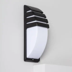 Étanche IP44 Applique Murale Extérieure Aluminium Titus Grid