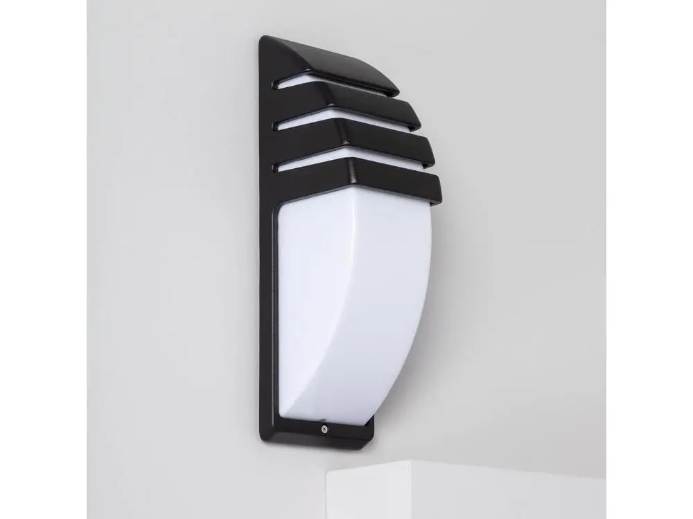 Étanche IP44 Applique Murale Extérieure Aluminium Titus Grid