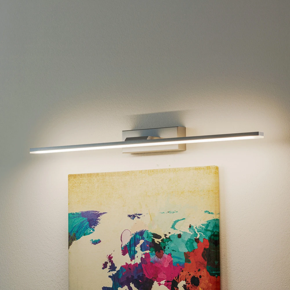 Étanche IP44 Applique murale LED Miroir 60 cm alu 4000K