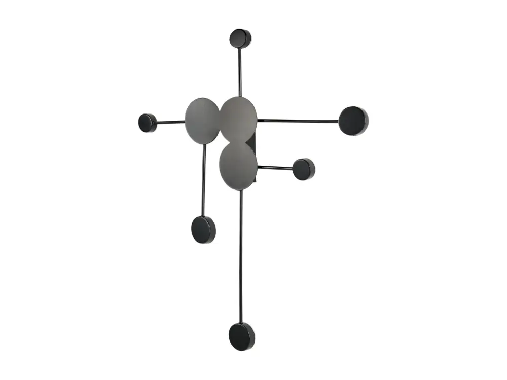 Étanche IP44 Applique murale noir à 6 lumières LED MARIATO