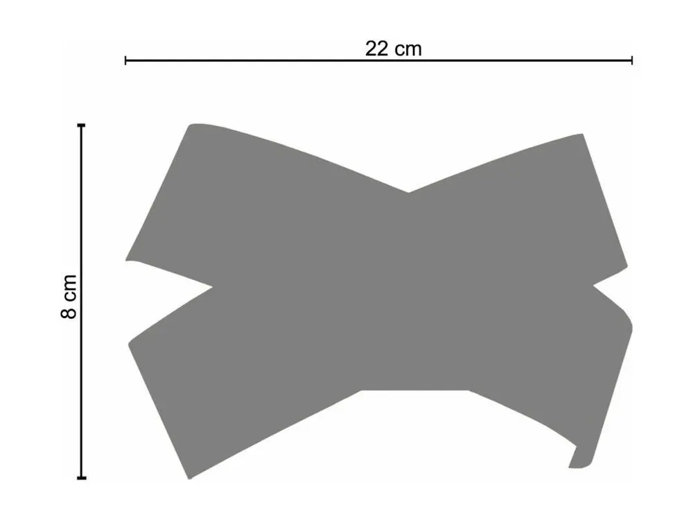 Étanche IP44 GORDIUM - Applique géométrique métal aluminium