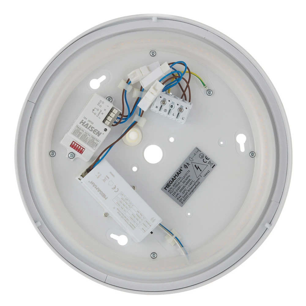 Étanche IP44 Megaman Fonda+ applique LED ColorSelect capteur HF