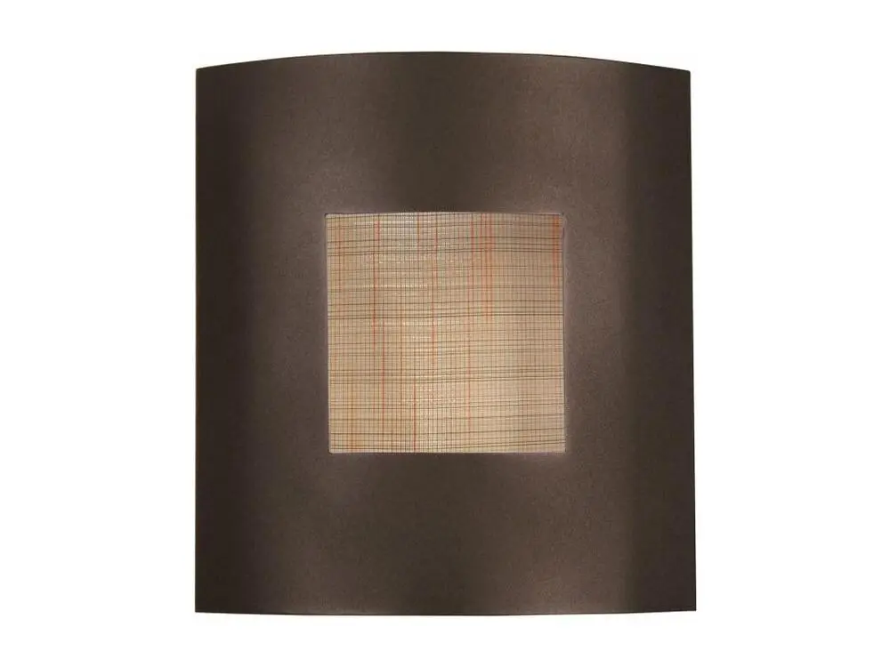 TELAS - Applique demi cylindrique métal marron Style moderne