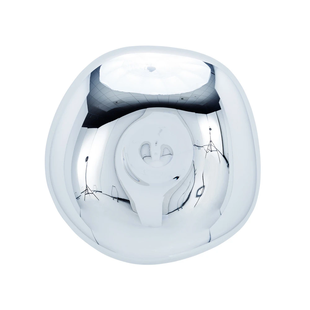 Tom Dixon Applique murale LED Melt Surface, Ø 50 cm, acier chromé