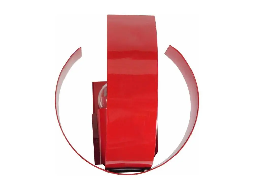 TOOL - Applique abstract métal rouge Dimensions : 15 x 30 cm