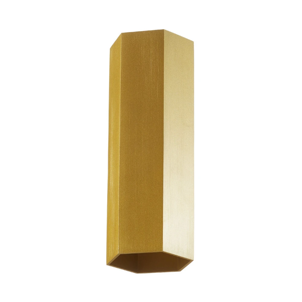 WEVER & DUCRÉ Hexo réduit 2.0 applique 20 cm dorée pour salle de bain IP44