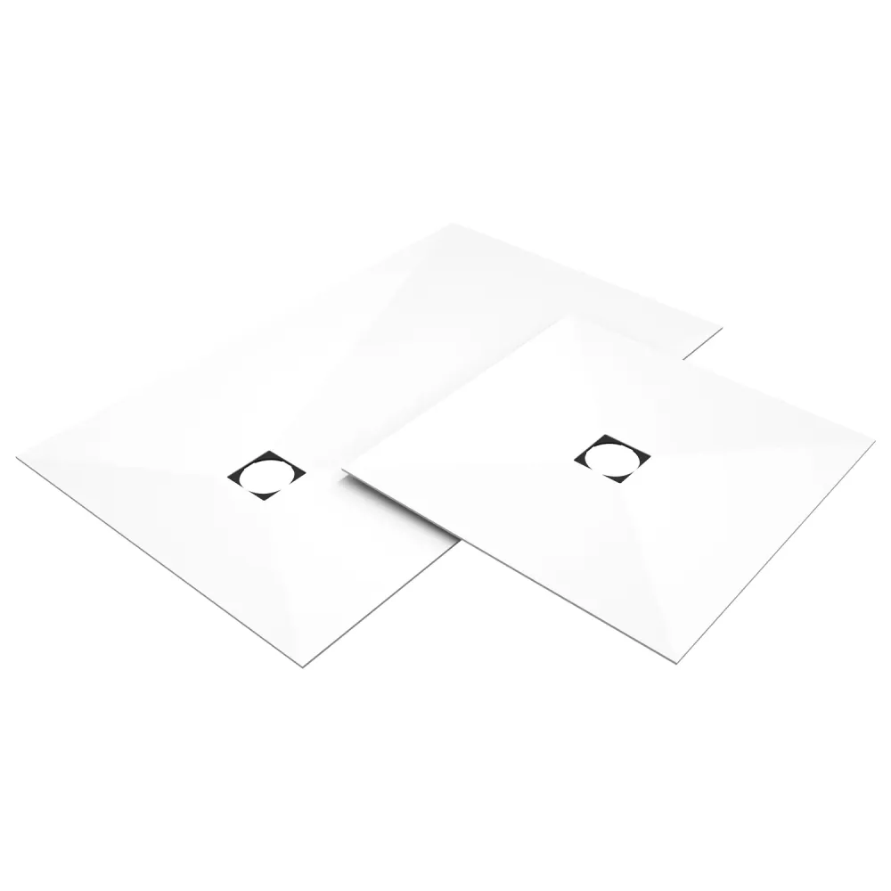Peinture anti-humidité Fundo Top Plano revêtement prêt-à-poser, homogène pur blanc