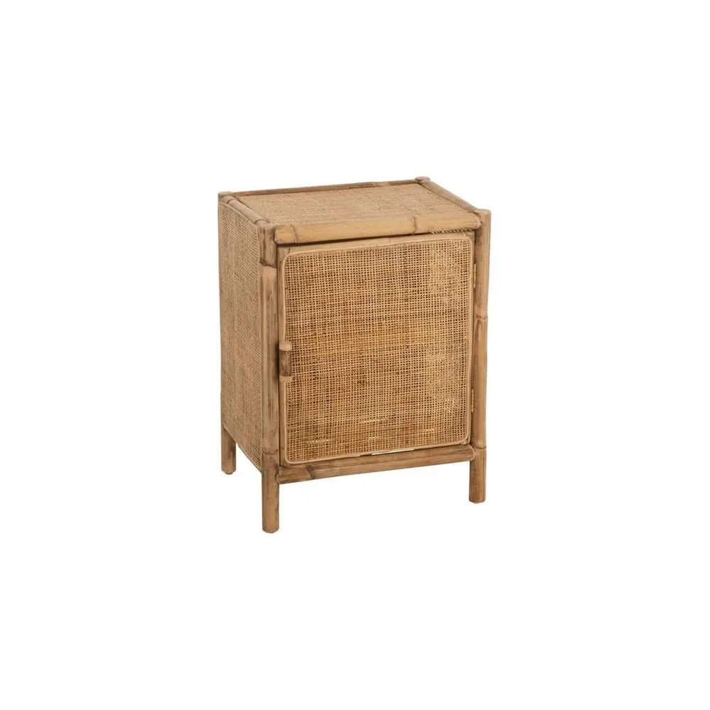 Armoire Rotin Naturel Ozara | Kira avec Fermeture à Clé