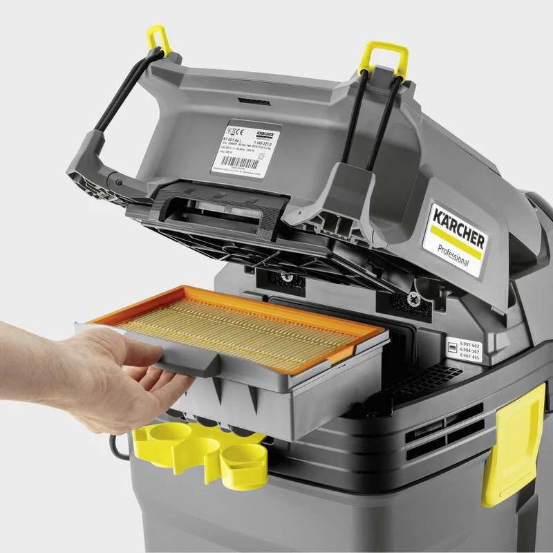 Aspirateur eau et poussières NT 30/1 Ap Adv L - KARCHER - 1.148-230.0 avec Mallette de Rangement