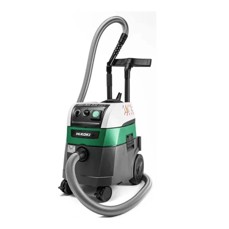 Aspirateur poussière et eau classe L 1400W Hikoki RP350YBLWAZ 4,38m3/min cuve 35L 6 access. avec Fonction Percussion