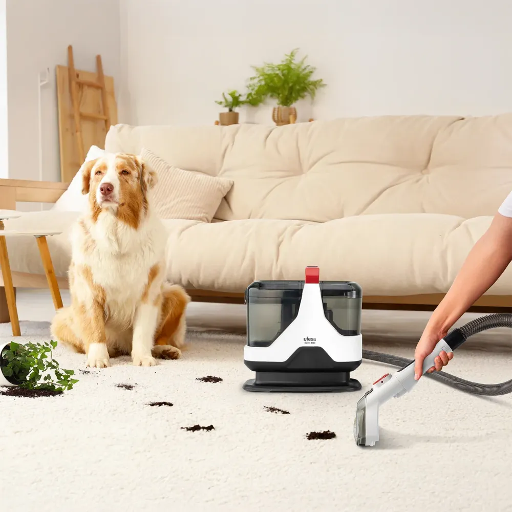 UFESA Aspirateur Eau et Poussière Eden 600 Proclean 15000PA - Duo Réservoir avec Batterie Lithium-Ion