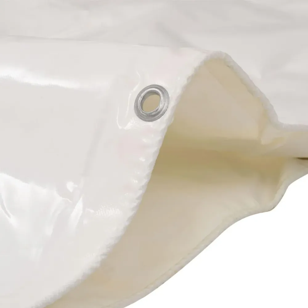 Bâche bâche polyvalente et résistante 650 g / m² 2,5 x 3,5 m blanc 02_0002201
