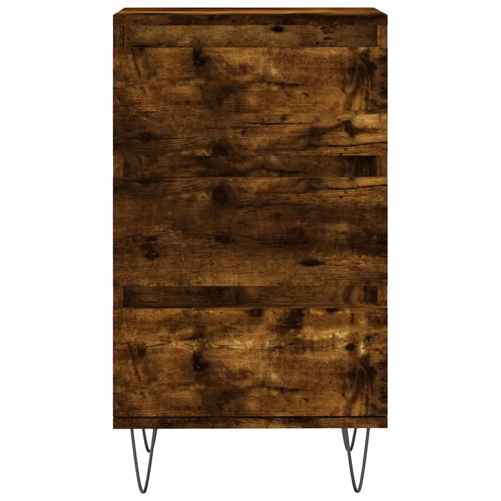 Buffet bahut commode armoire meuble de rangement organisateur cuisine salle de séjour salon 40 x 35 x 70 cm bois d'ingénie...
