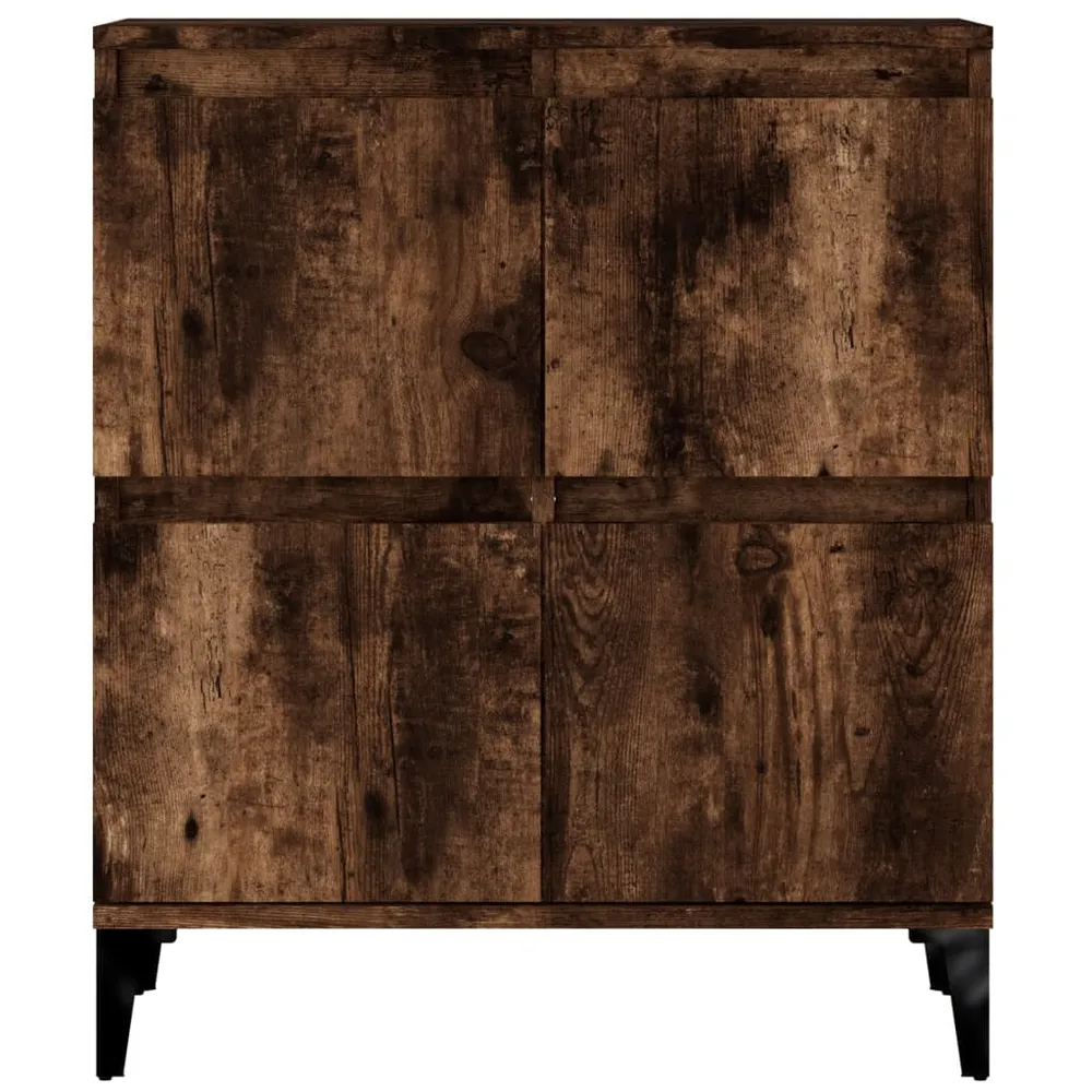 Buffet bahut commode armoire meuble de rangement organisateur cuisine salle de séjour salon 60 x 35 x 70 cm bois d'ingénie...