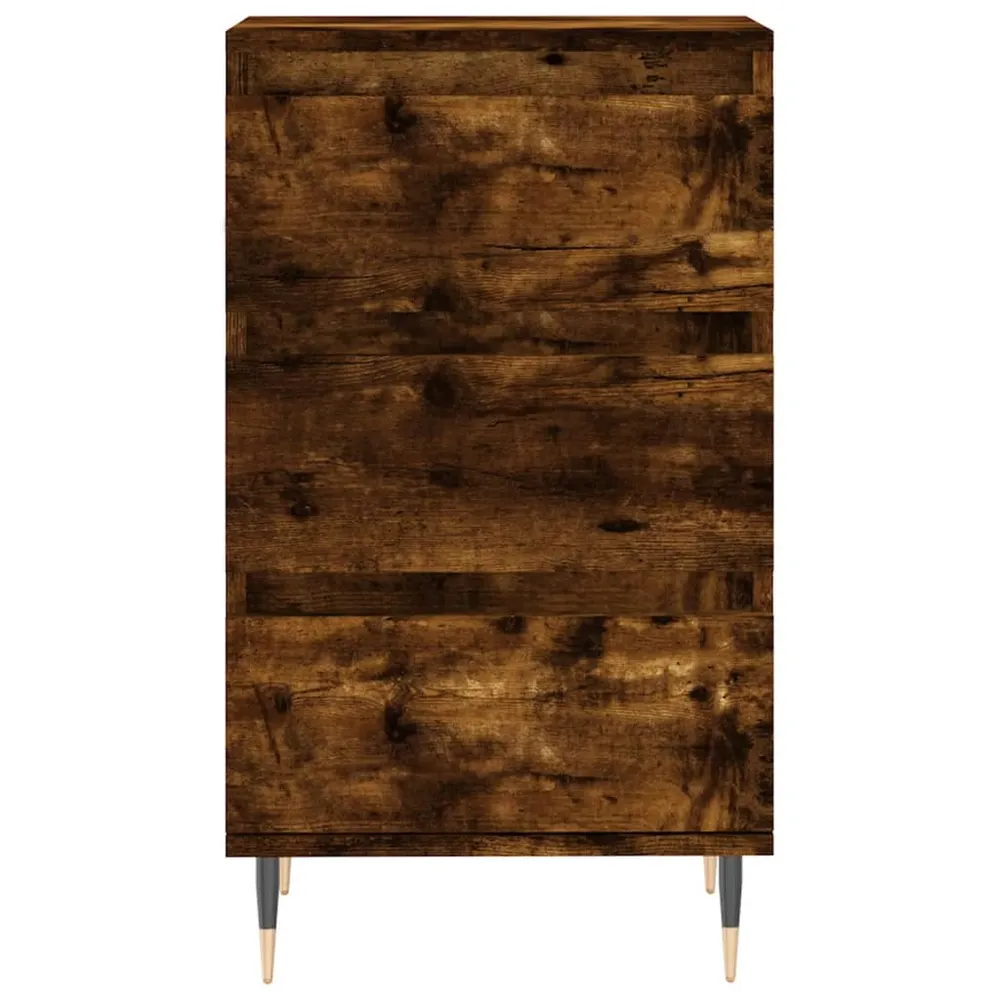 Buffet bahut commode armoire meuble de rangement organisateur cuisine salle de séjour salon 40 x 35 x 70 cm bois d'ingénie...