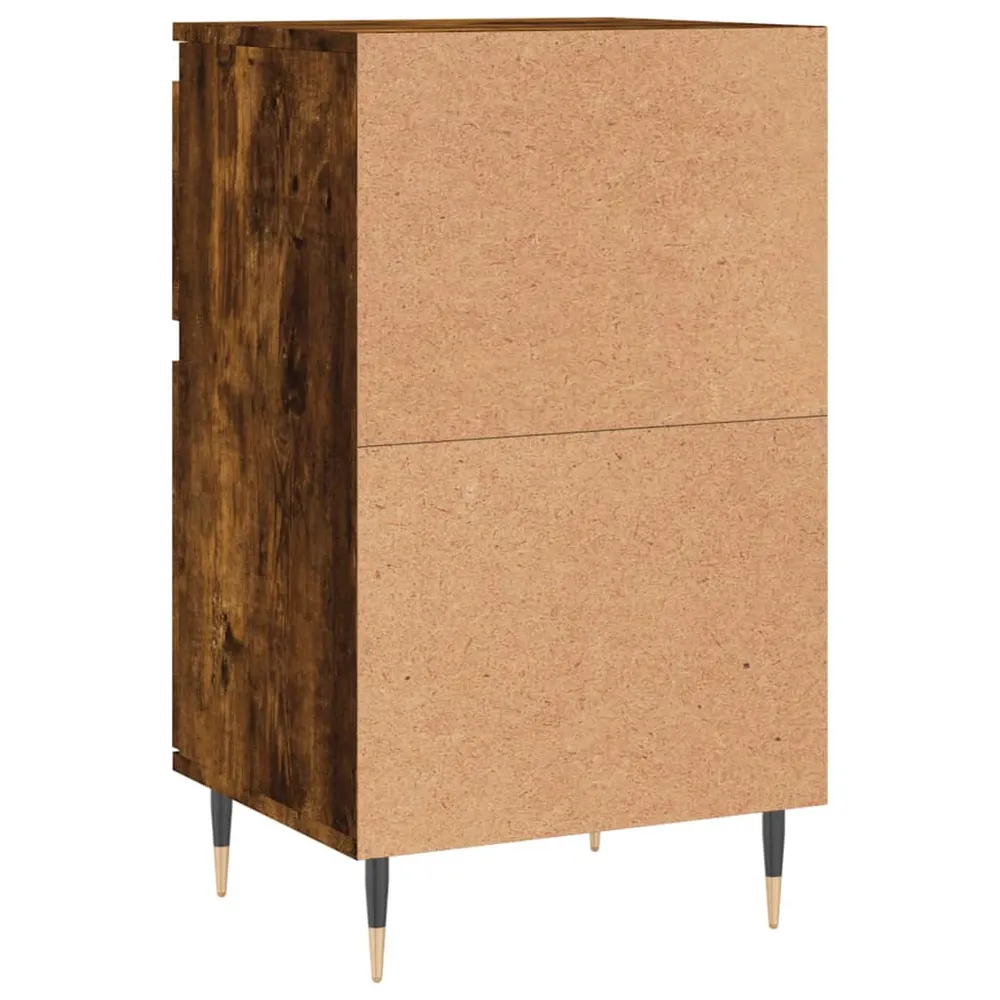 Buffet bahut commode armoire meuble de rangement organisateur cuisine salle de séjour salon 40 x 35 x 70 cm bois d'ingénie...