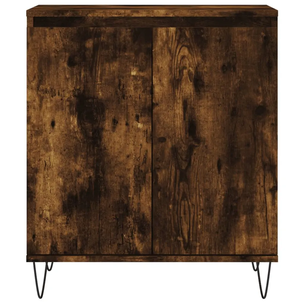 Buffet bahut commode armoire meuble de rangement organisateur cuisine salle de séjour salon 60 x 35 x 70 cm bois d'ingénie...
