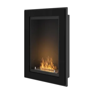 Cheminée au bioéthanol encastrable Frame 550 SimpleFire avec verre