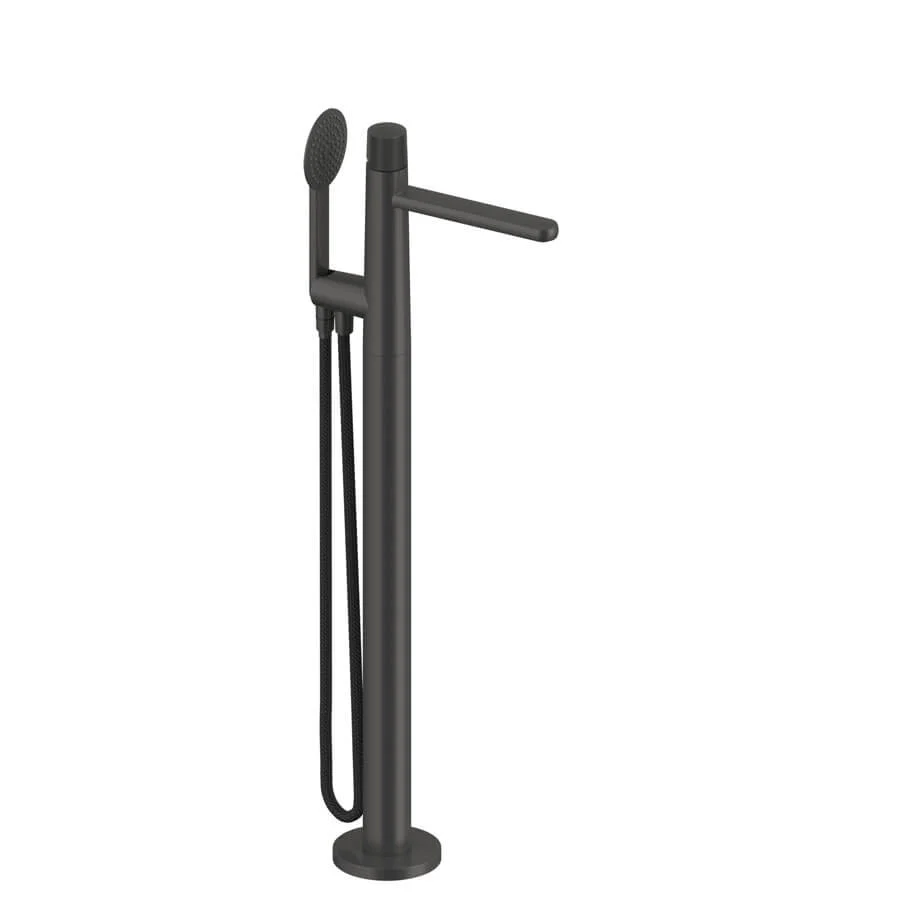 Dedal - Robinet sur pied pour baignoire – Finition brut metal