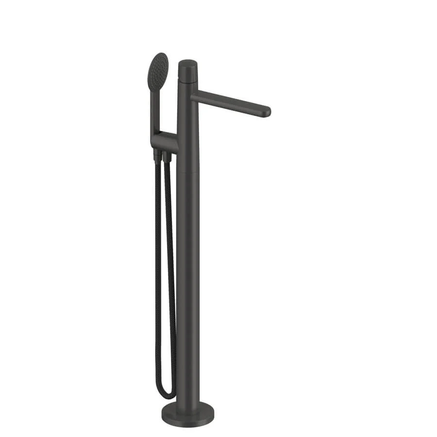 Dedal - Robinet sur pied pour baignoire – Finition brut metal