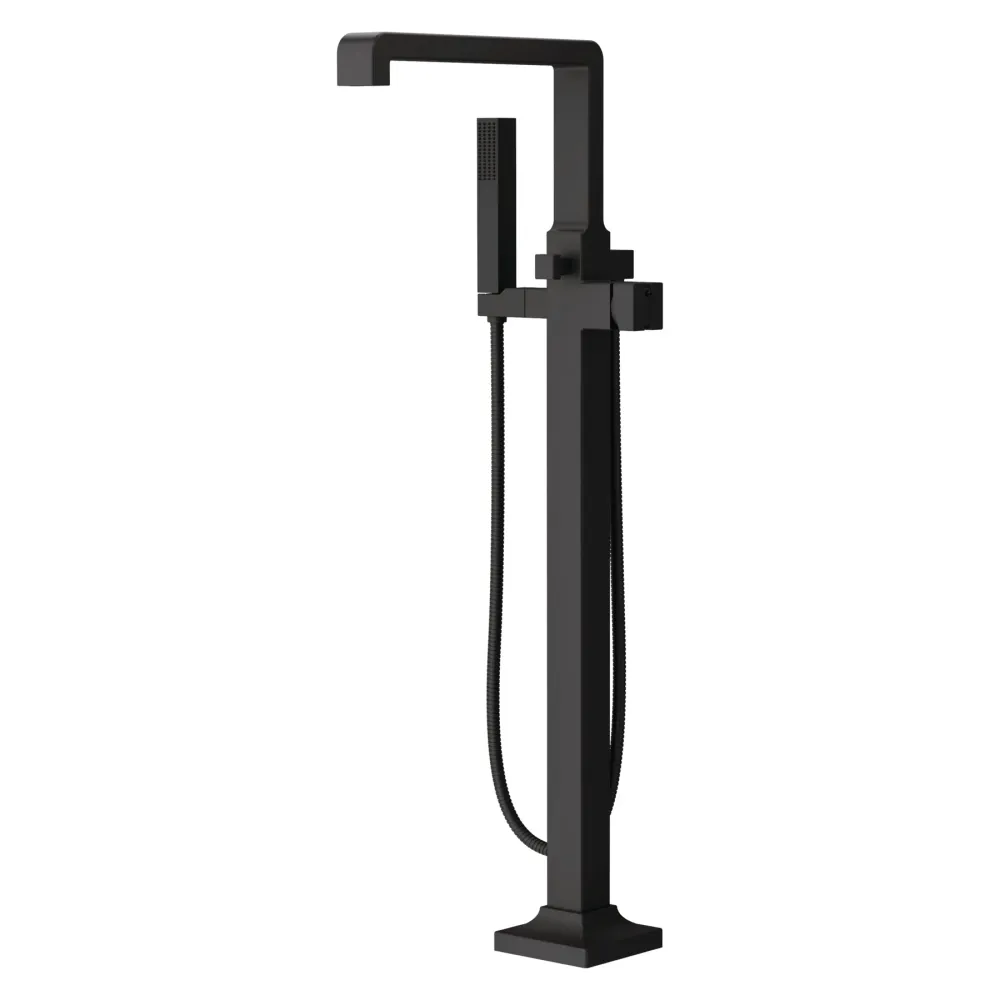 Robinet de baignoire autoportant, 60 po en métal - 2 Couleurs