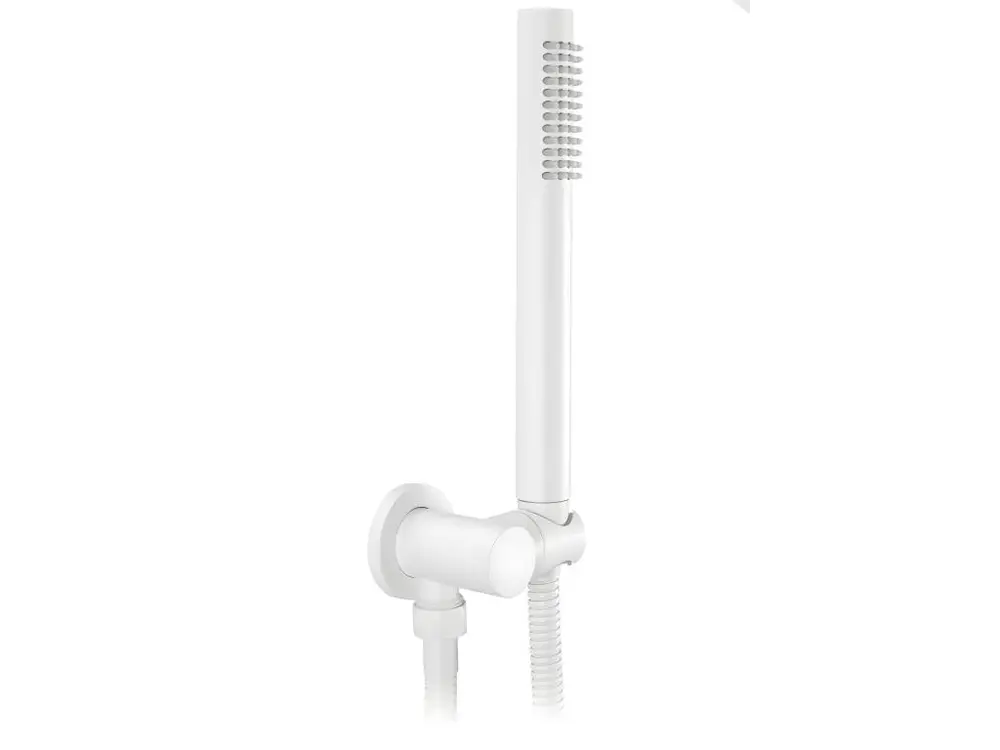 ROBINET DE BAIGNOIRE ENCASTRÉ REA LUNGO BLANC PUR + BOX