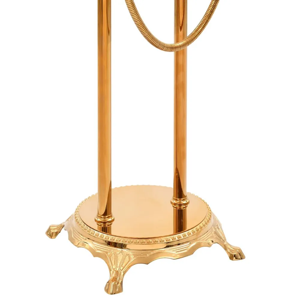 Robinet de baignoire sur pied Acier inoxydable 99,5 cm Doré