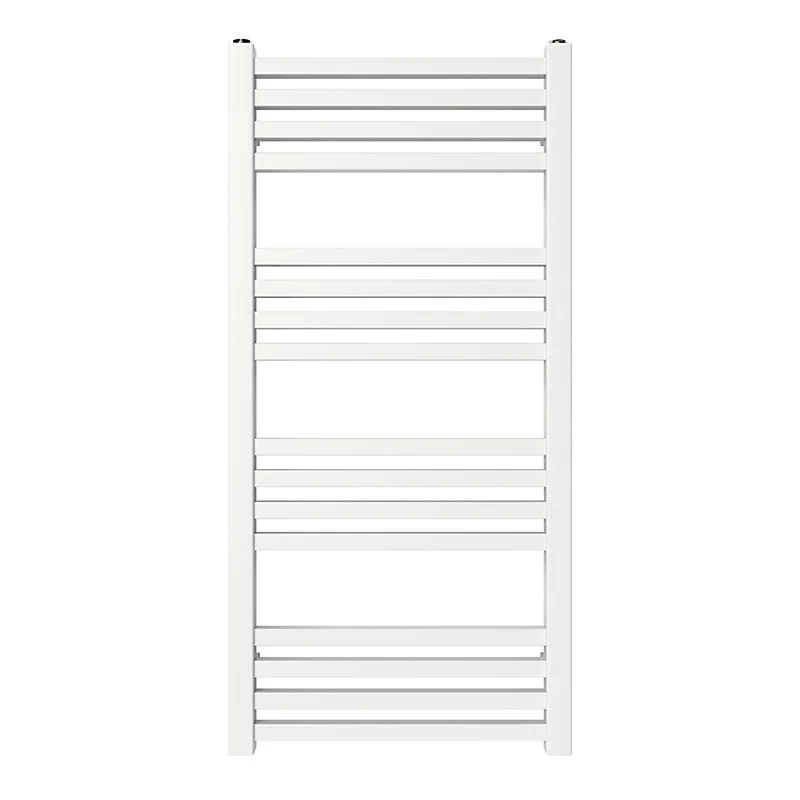Sèche-serviettes eau chaude en acier GoodHome Duala blanc 16 barres - 325 W avec Garantie