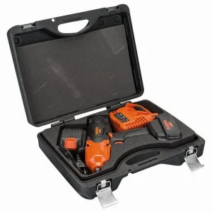 Majeur à chocs sans fil Bahco 1/2" avec 2 batteries lithium-ion et chargeur dans un étui rigide (18V x 20 Ah) BCL...