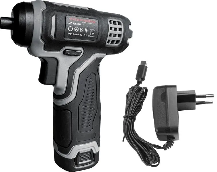 Tournevis sans fil Kraftwerk 72 V 1500 mAh avec chargeur 403.100.001 se fournir à bas prix Diamètre 125 mm