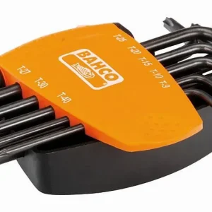 Jeu de tournevis coudés Bahco 8 pièces TX bruni long BE-9575 choisir à bas prix