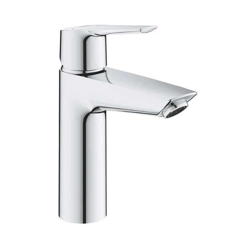 Mitigeur lavabo monocommande START FastFixation GROHE 23746002 bec droit - taille M - acier chromé
