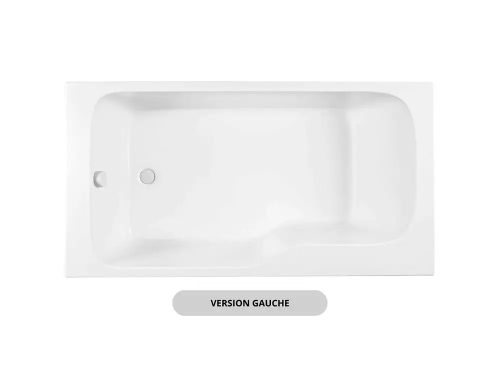 Professionnel Haute Qualité Baignoire bain douche JACOB DELAFON Malice antidérapante + tablier angle + pare bain | 170 x 9...