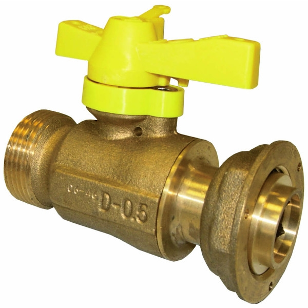 Robinet compteur JPC mâle-femelle - 6/20 - 20 - BANIDES & DEBEAURAIN en Laiton Chromé