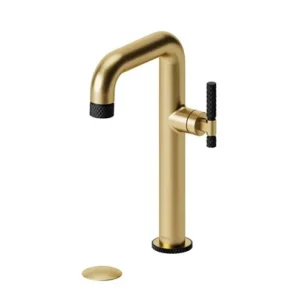 Robinet de lavabo aisé haut avec bonde (trop-plein) Bellacio-C avec Étanchéité Garantie