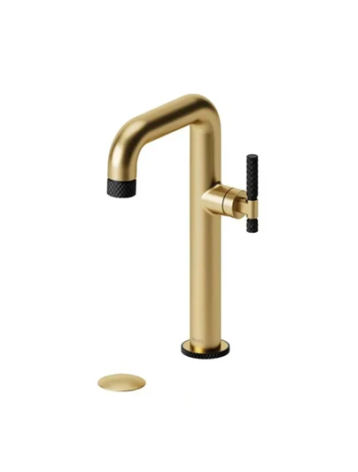 Robinet de lavabo aisé haut avec bonde (trop-plein) Bellacio-C avec Étanchéité Garantie