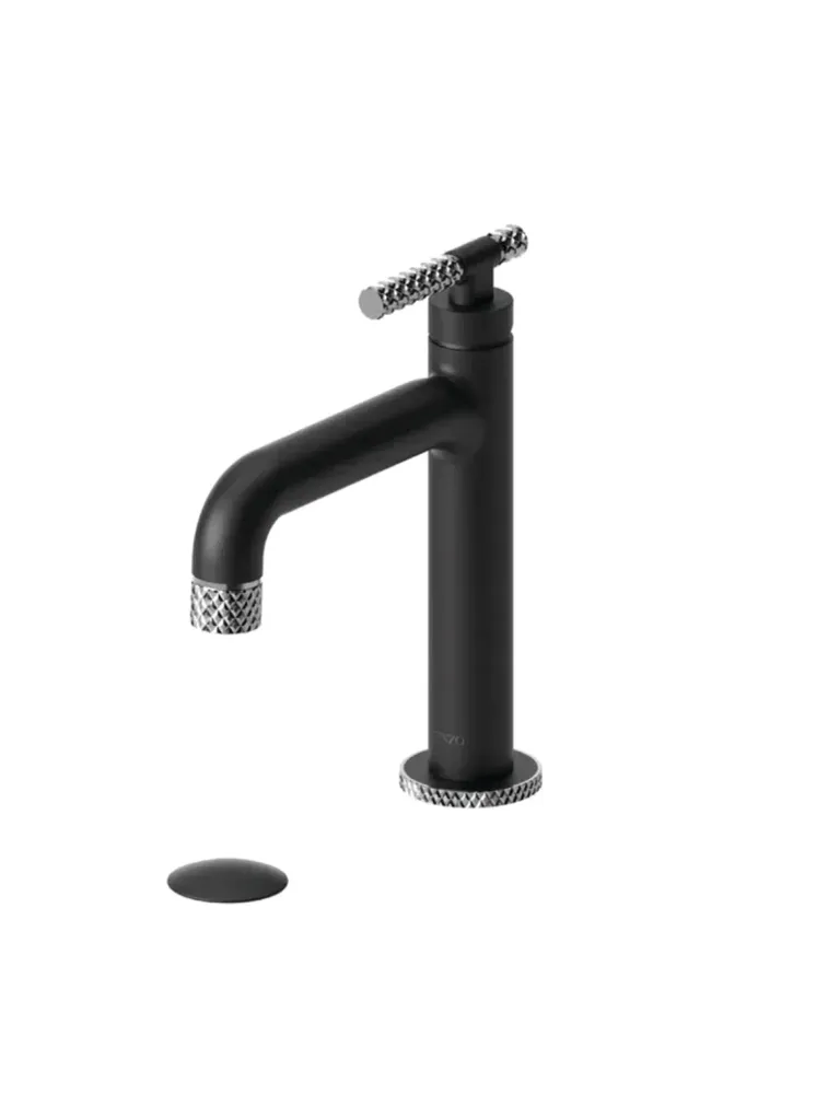 Rondelle Robinet de lavabo monotrou avec bonde (trop-plein) Bellacio-C