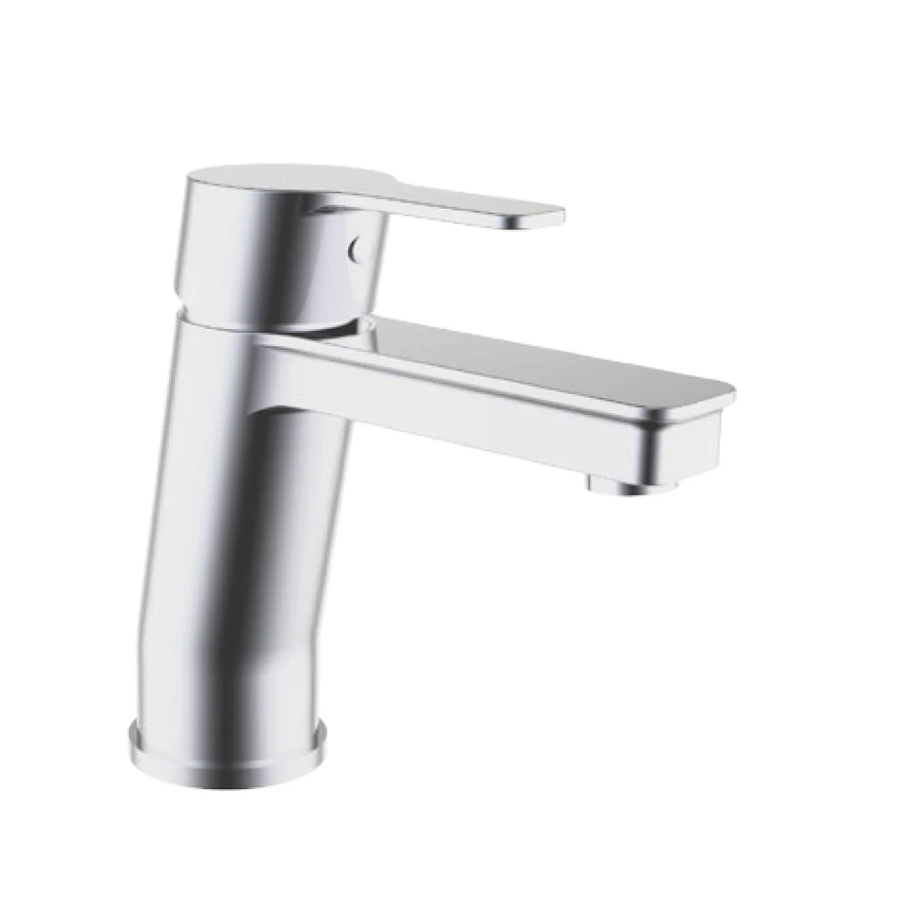 Composition Brezza avec mitigeur lavabo + bidet en laiton chromé