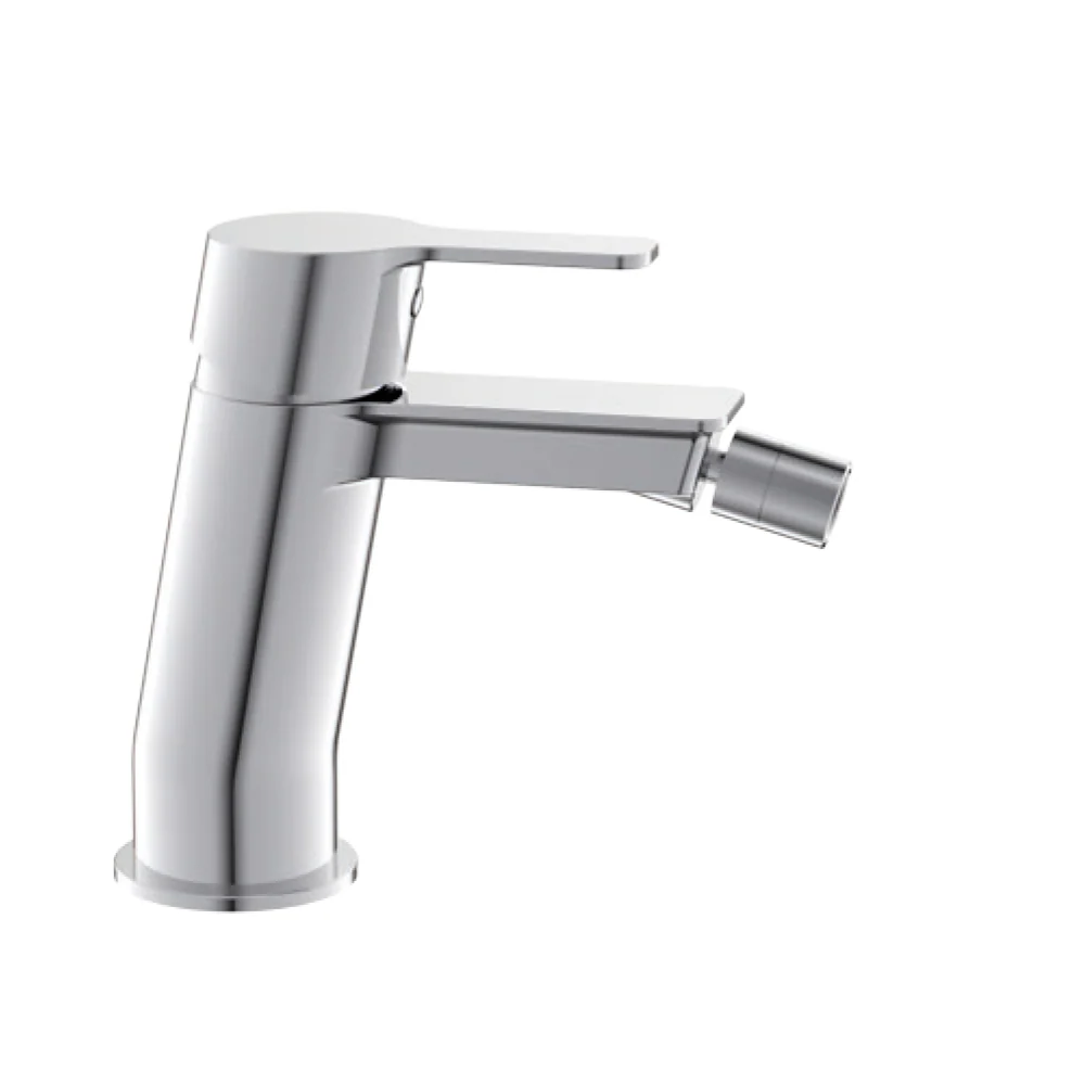 Composition Brezza avec mitigeur lavabo + bidet en laiton chromé