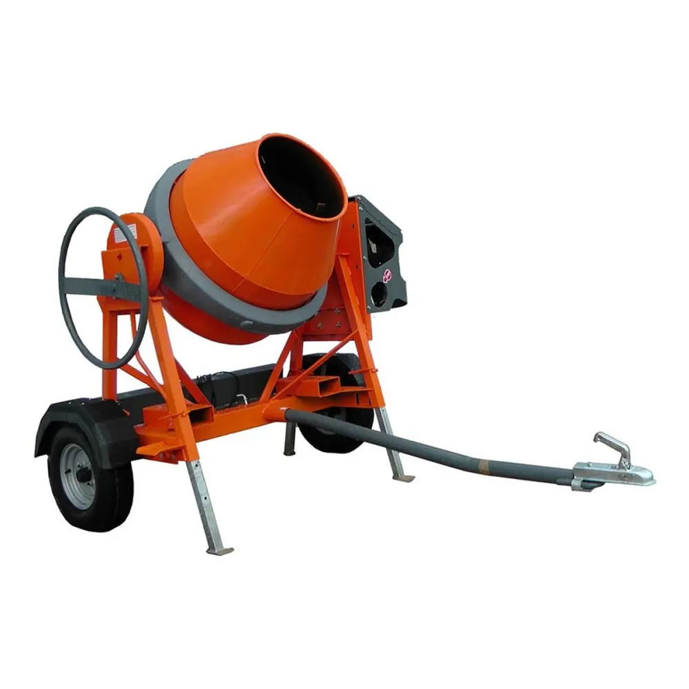 Belle UK35P1E01 AT350 Electric Road Tow Concrete Mixer 220V Power & De confiance Performance - Livraison Rapide