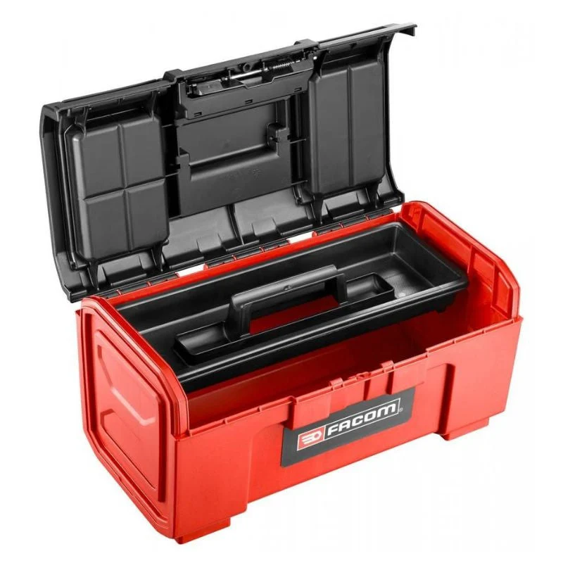 Rangement Murale Boîte à outils plastique 19'' FACOM BP.C19NPB - Fermeture automatique