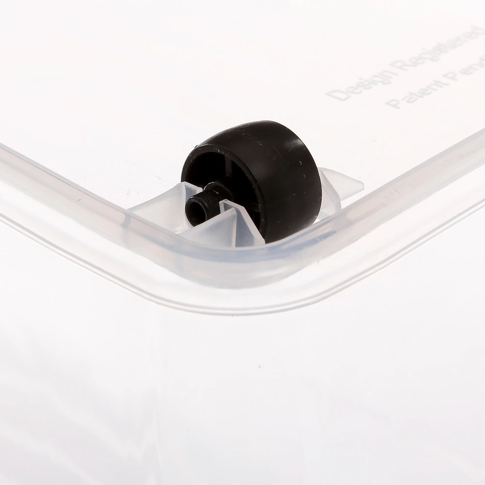 Boite 75 l clip simple roll transparent - five