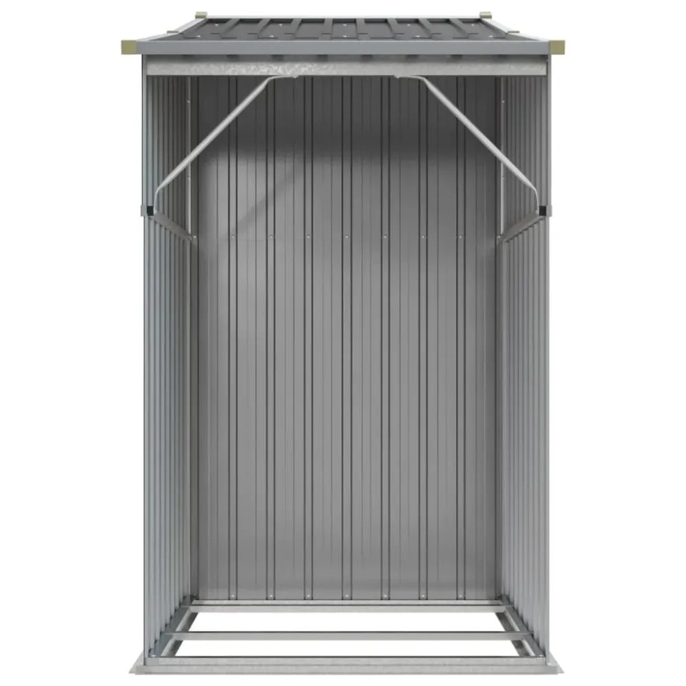 Abri de jardin cabane cabanon maison de stockage remise extérieur hangar outils ferme 277 x 93 x 179 cm acier galvanisé gr...