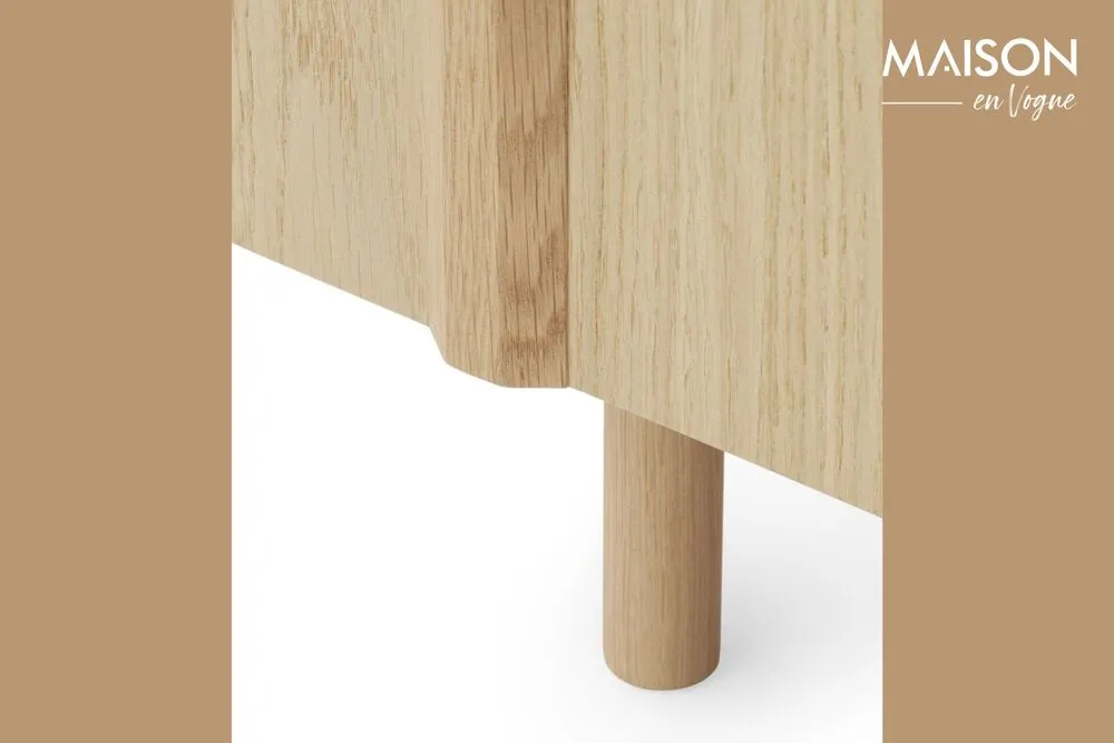 Buffet en chêne net Rib Normann Copenhagen - 159cm