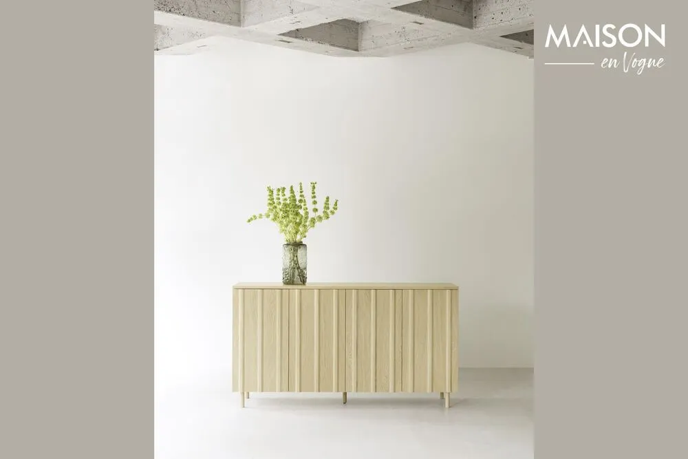 Buffet en chêne net Rib Normann Copenhagen - 159cm