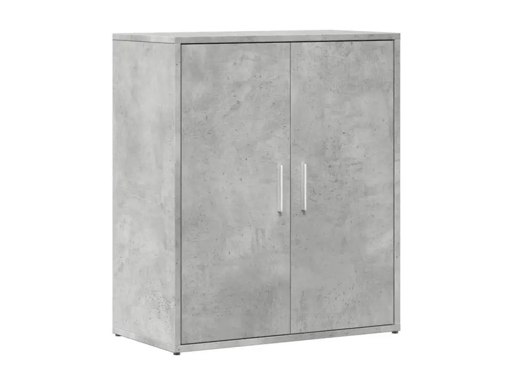 Buffet gris béton 60x31x70 cm bois d'ingénierie - Compatible Multimarque