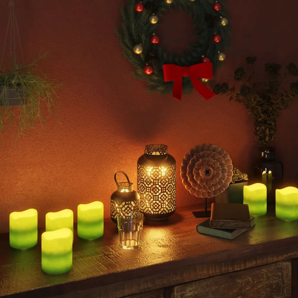 Bougie électrique à LED 12 pcs Blanc torride